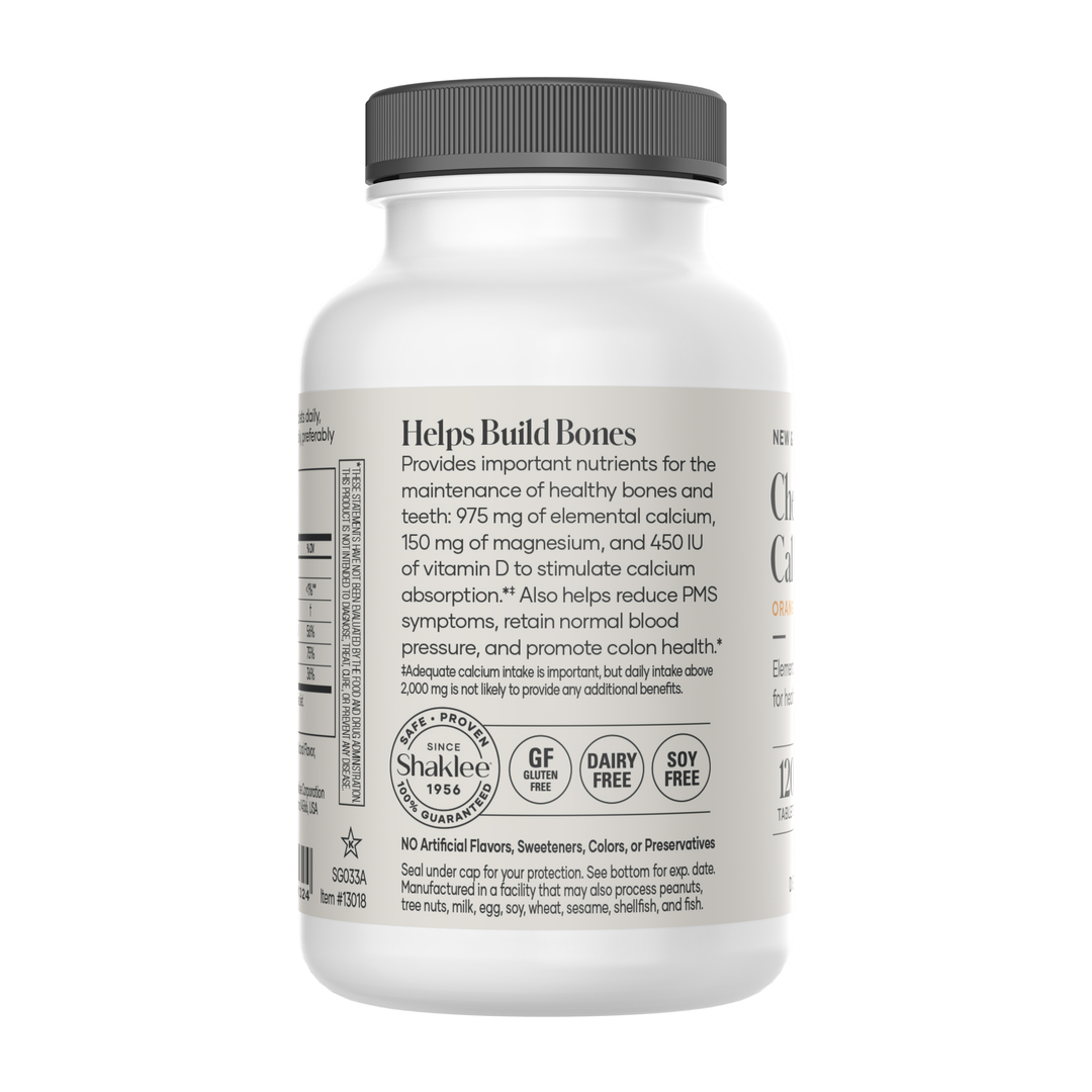 Chewable Cal Mag Plus (Orange Flavor) - 120 Tablets