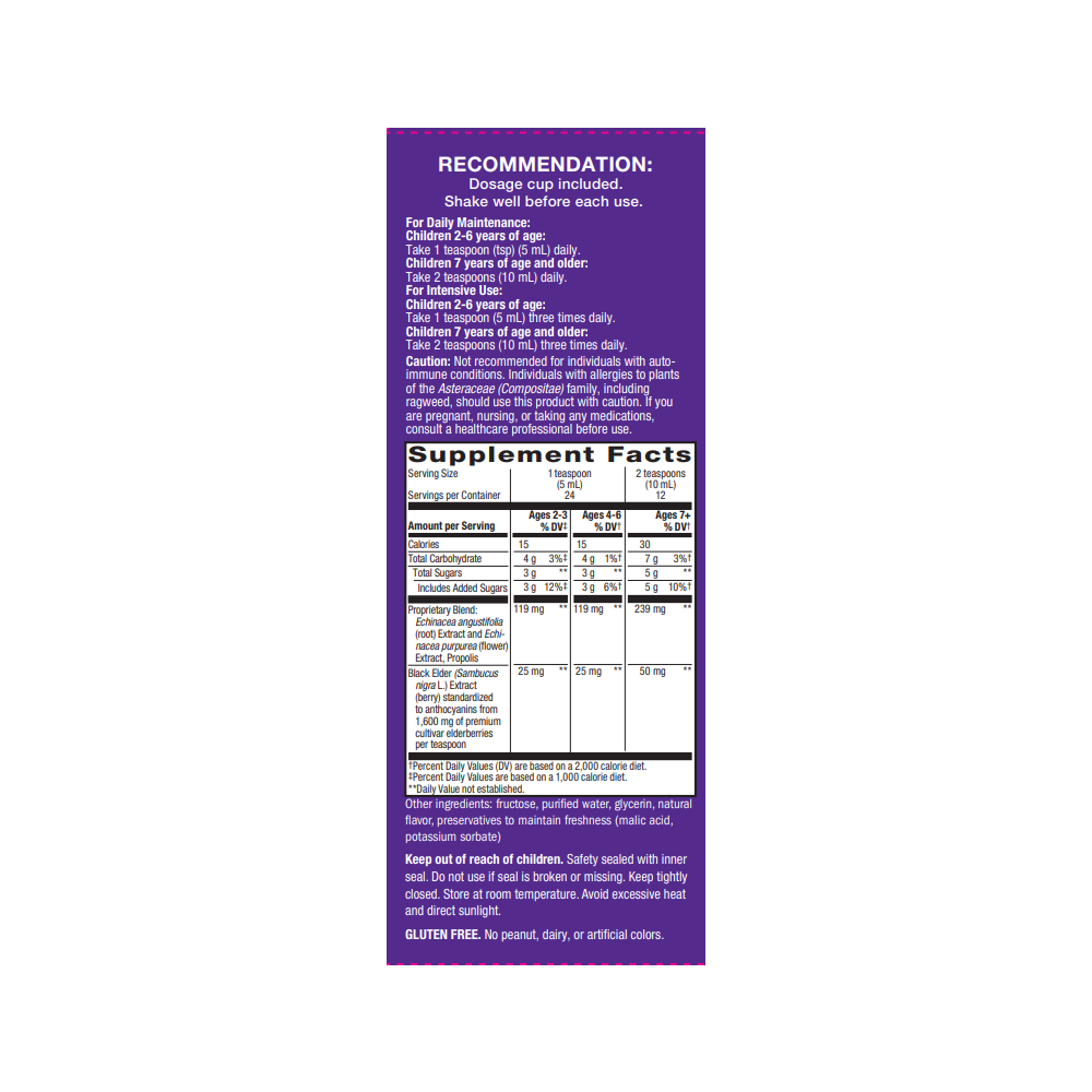 (Exp Oct 2026) Sambucus For Kids