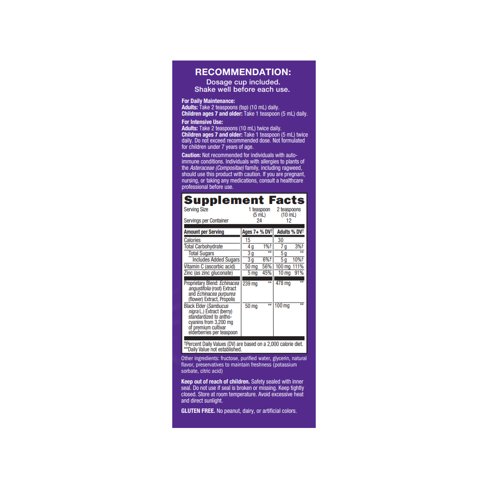 Sambucus Immune 4 fl oz | 120ml