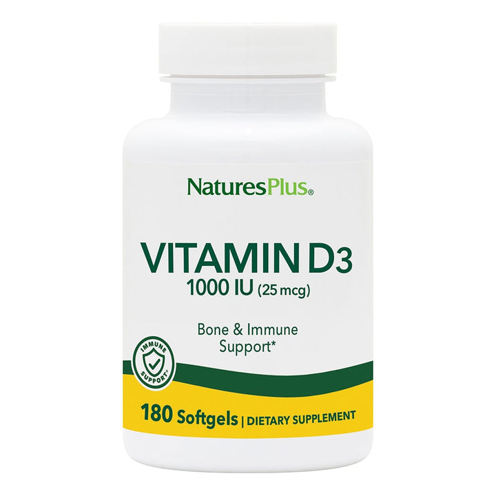 Vitamin D3 1000 IU 180 Softgels