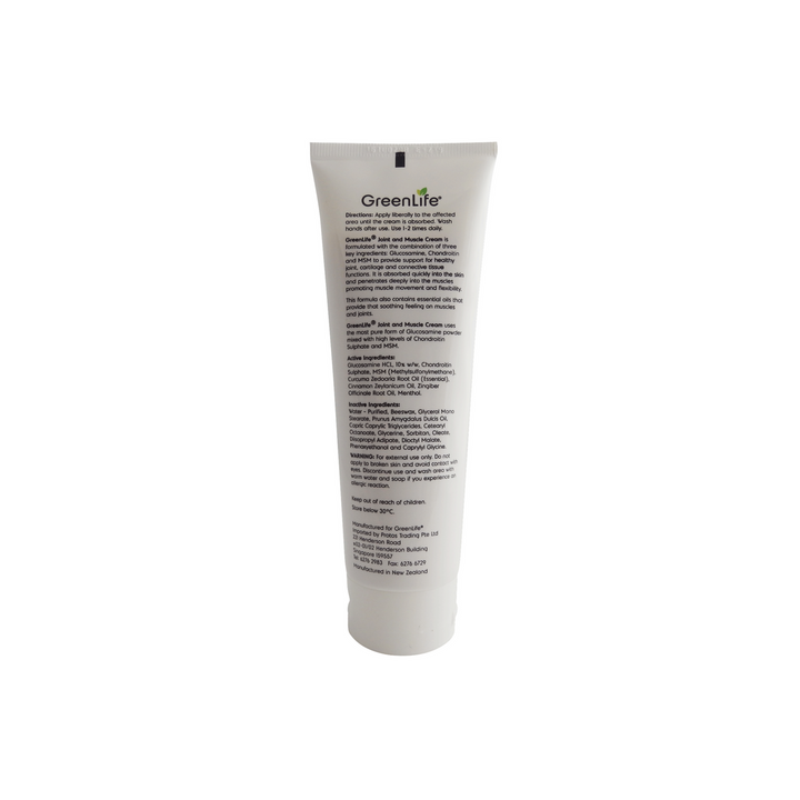 Joint &amp; Muscle Cream In A Tube - 125g