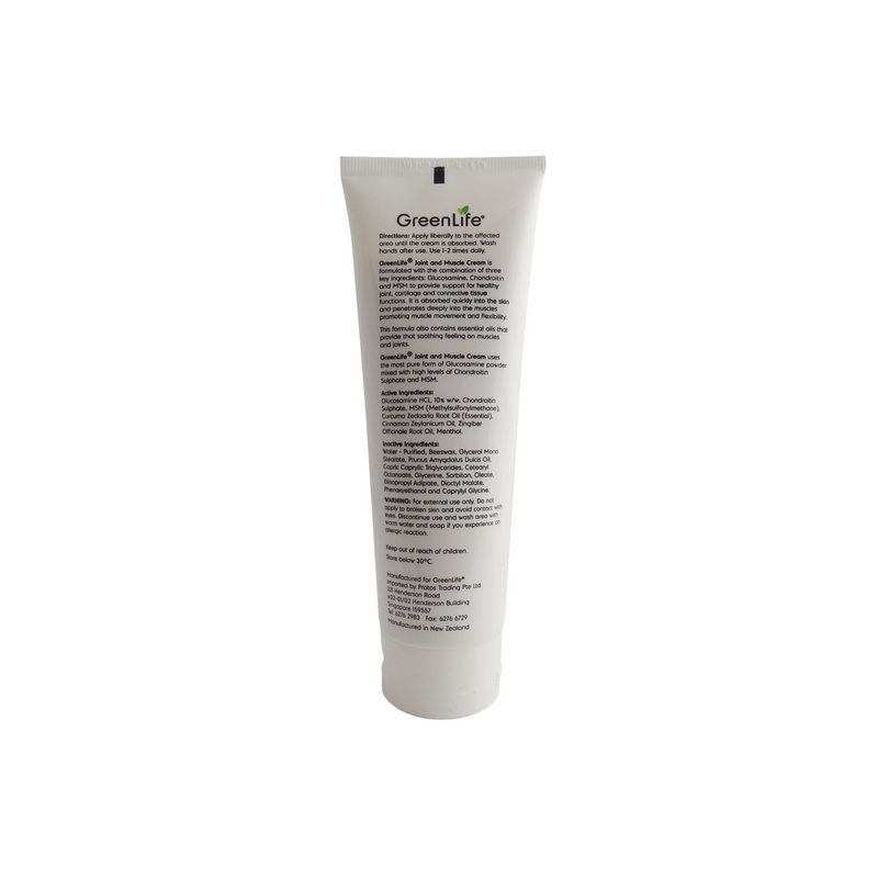 Joint & Muscle Cream In A Tube