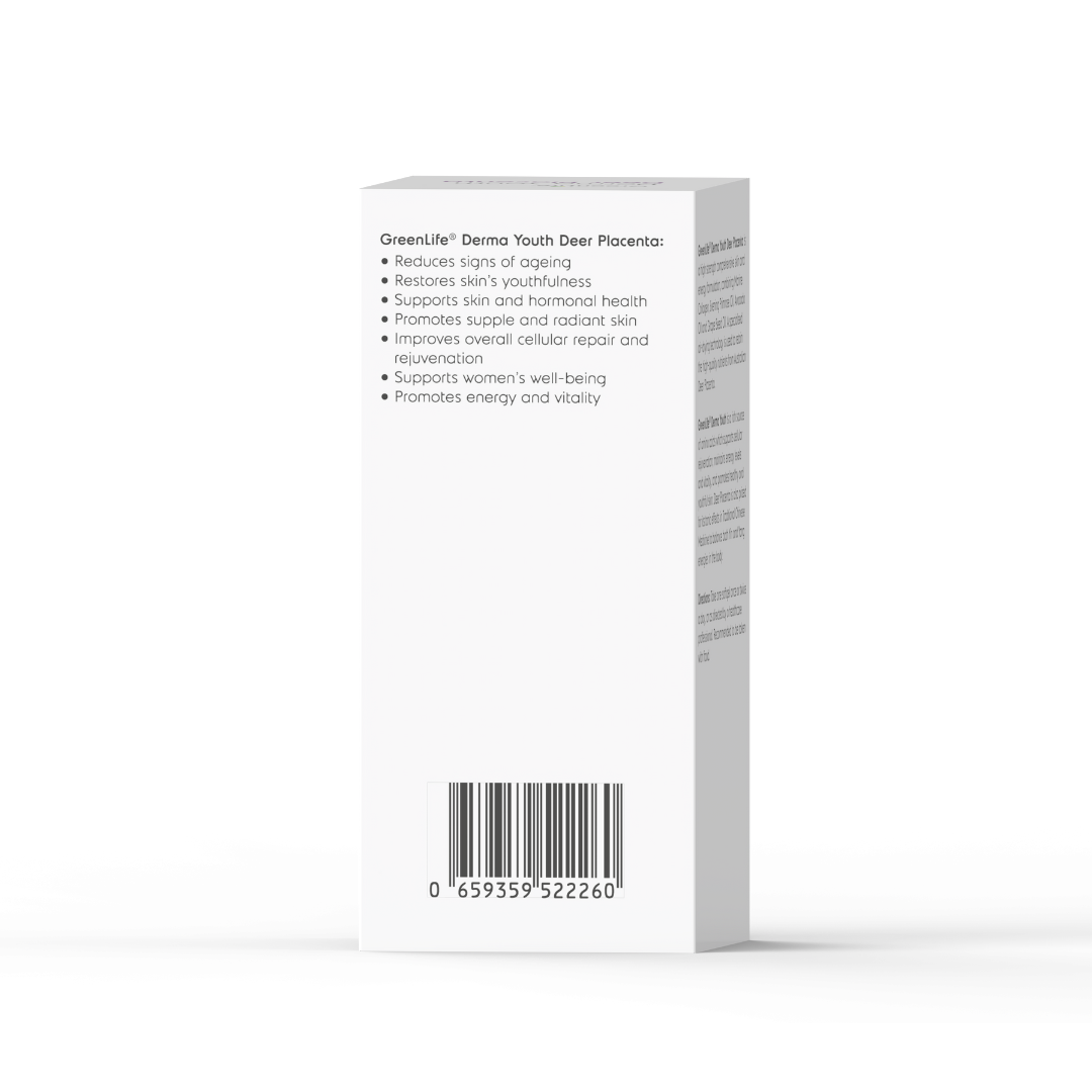 (Exp: Jan 2027) Derma Youth Deer Placenta 15,000mg: Skin rejuvenation, for radiant &amp; youthful skin | 60 softgels