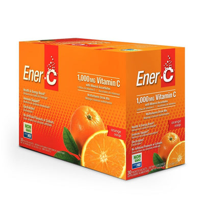 [Exp July 2023] Ener-C Multivitamin Drink Mix Orange - 1,000mg Vitamin C