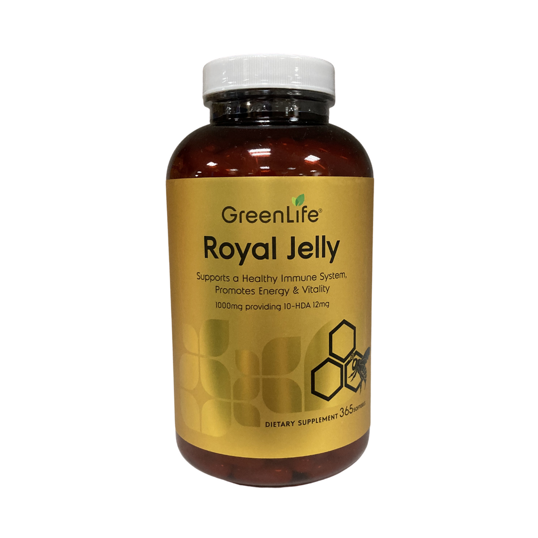 Royal Jelly 10HDA 12mg- 365 softgels