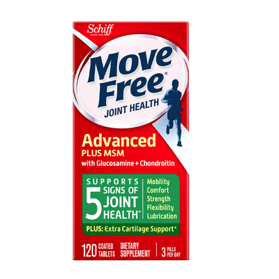 Move Free Advanced Plus MSM, Glucosamine  + Chondroitin 120 coated tablets