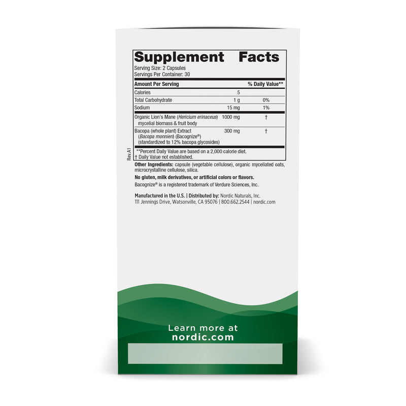Cognition Mushroom Complex 60 capsules
