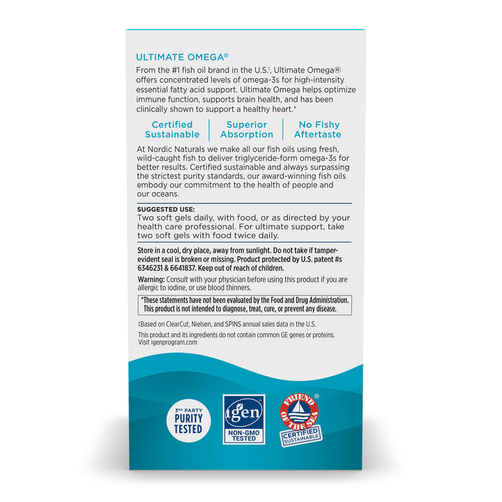 Ultimate Omega 60 softgels