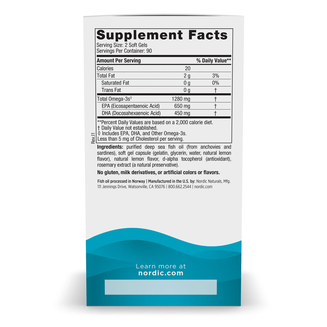 Ultimate Omega 180 softgels