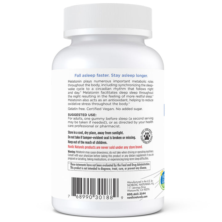 Zero Sugar Melatonin Gummies