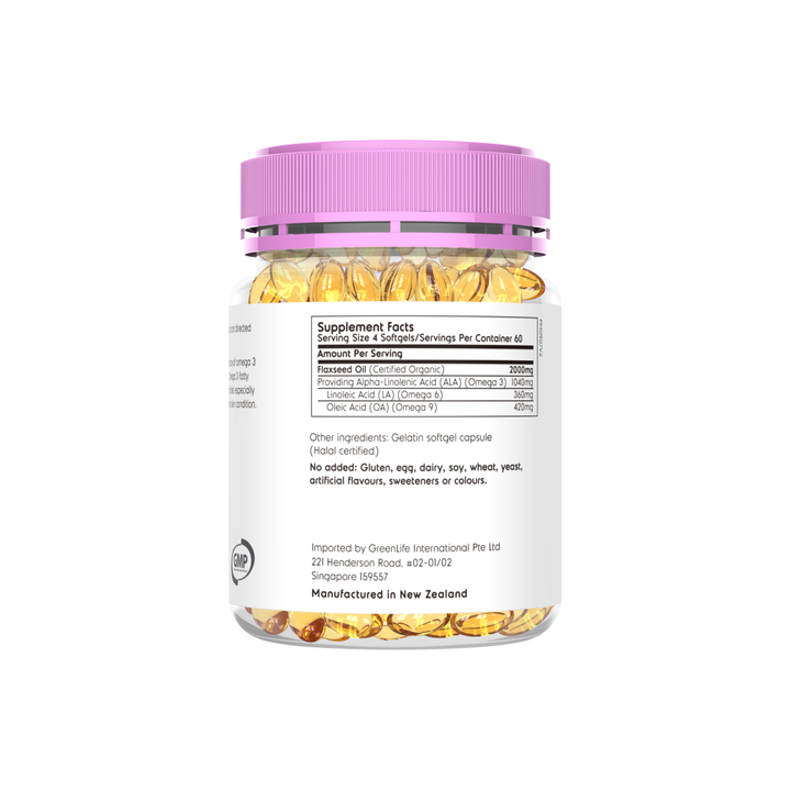 Organic Flaxseed Oil