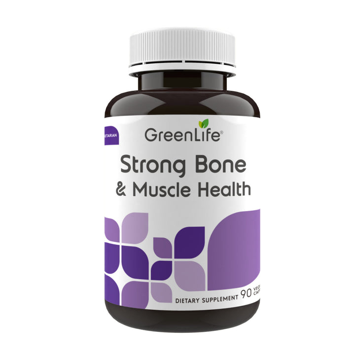 Strong Bone &amp; Muscle Health (Calcium + Magnesium) - 90 Veggie Capsules