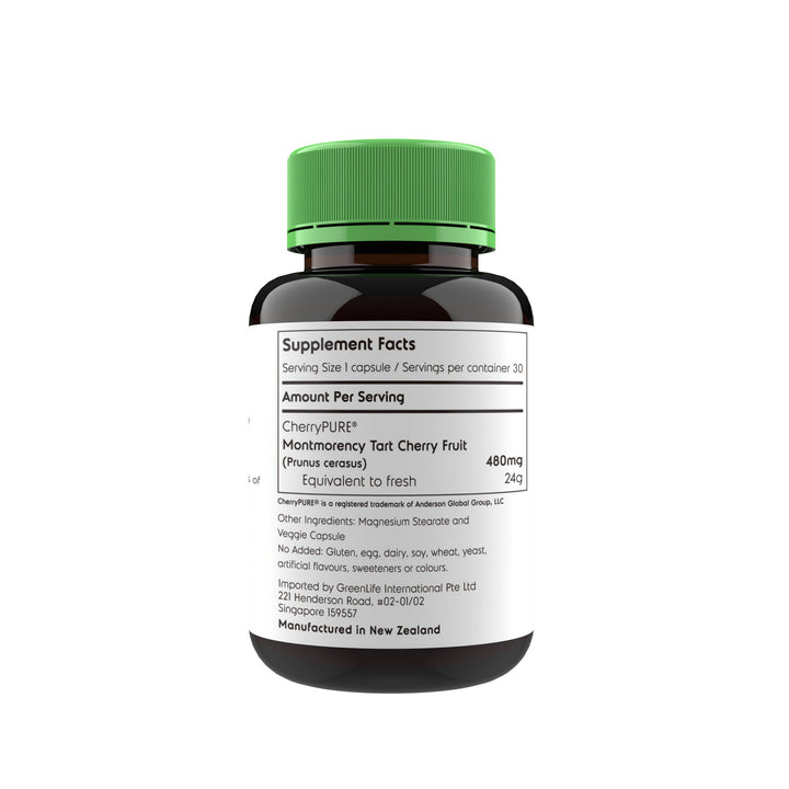 Tart Cherry with CherryPure - 60 capsules