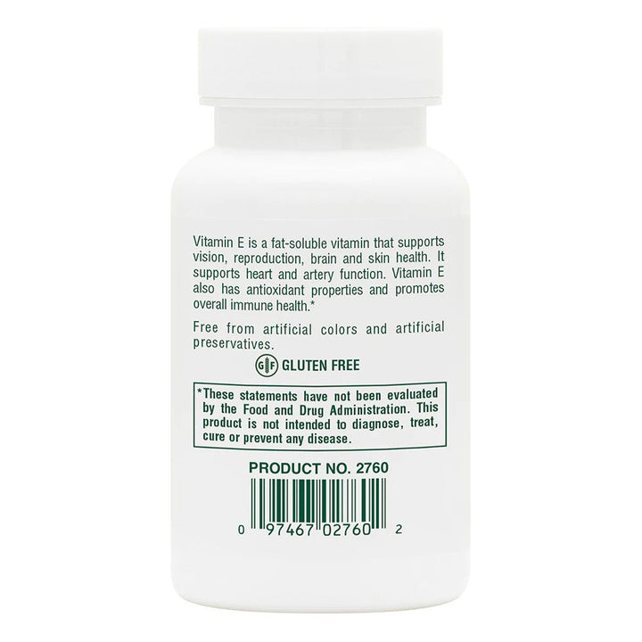 Vitamin E 400 IU Mixed Tocopherol Softgels